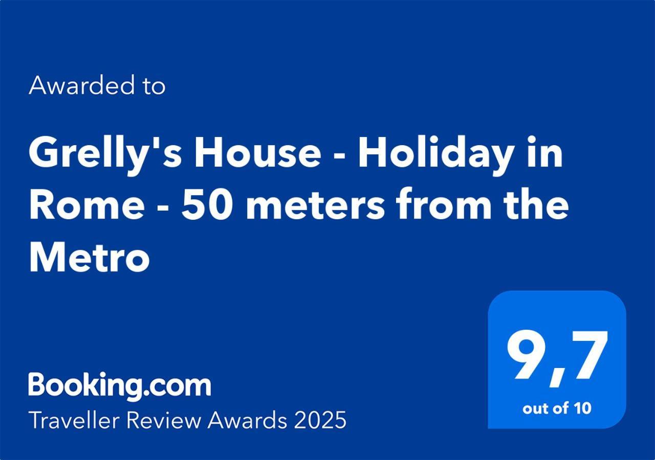 Grelly'S House - Holiday In Rome - 50 Meters From The Metro Kültér fotó